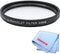 49mm Pro Series High Resolution Digital Ultraviolet UV Protection Filter + Tronixpro Microfiber Cloth