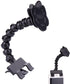 SquEqu Pet Selfie Stick Phone Clips with Double Head Clamps Dog Treats Holder