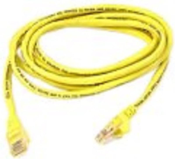 Belkin A3L791-01-YLW-S 1-Foot CAT5e Snagless Patch Cable, Light Yellow/Beige