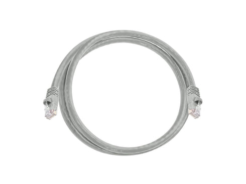 Monoprice Cat5e 3ft Gray Crossover Patch Cable, UTP 24AWG, 350MHz, Snagless RJ45 Fullboot Series