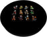 Fantasy RPG Roleplaying Types of Foxes PopSockets Standard PopGrip for Fox Lover Gamer
