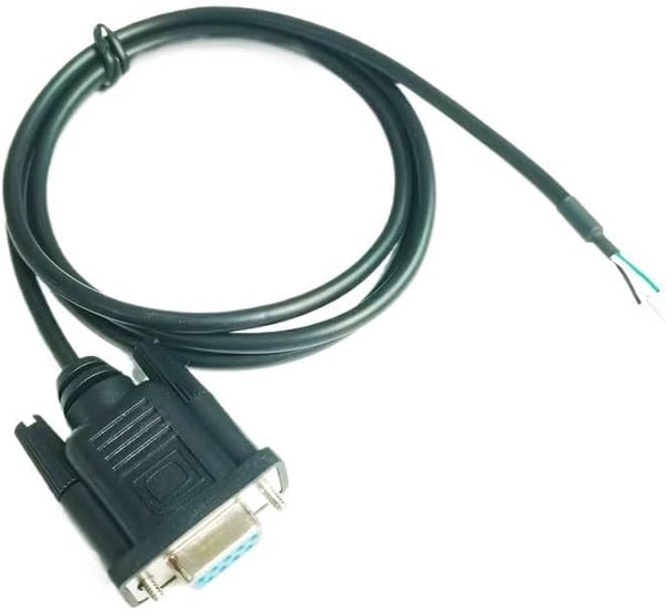 VCALDGFZ Satellite Receiver Firmware Update Flash Cable 9 Pin DB9 Female to 3-Pin