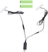 Cherjoury Battery Eliminator,2In1 Aa Battery -Eliminator USB Power Supply Replace 1-4 Pieces1.5V Aa