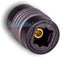 SatelliteSale Digital Toslink SPDIF Optical Female to Female Coupler, PVC Black Adapter