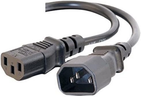 C2G 6FT Premium Universal Extension Cord, Power Extension Cord for TV, Computer, Appliance & More (03141)