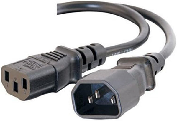 C2G 6FT Premium Universal Extension Cord, Power Extension Cord for TV, Computer, Appliance & More (03141)