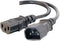 C2G 6FT Premium Universal Extension Cord, Power Extension Cord for TV, Computer, Appliance & More (03141)