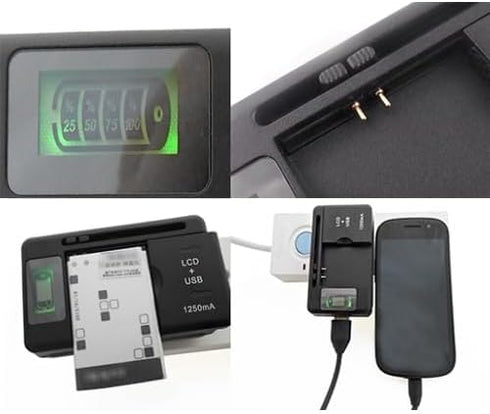 Mobile Battery Charger Wall Charger for Nokia BL-4C, BL-6C, BL-5B, BL-5C Models
