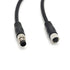 M8 8Pins Male to Female Connector Cable, A Code Straight Molding Aviation Sensor Electrical PVC Cable 1M