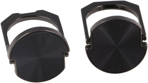 2PCS Foldable Laptop Stand, Non-Slip Base Bracket Support, Zinc Alloy Mini Cooling Stand for Keyboard
