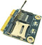 Dual Micro SDXC SDHC SD to Mini PCI-e Adapter Card
