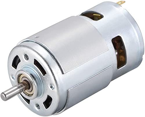 Generic XYWHPGV DC Motor 12V 6000RPM Electric Motor Round Shaft for RC Boat