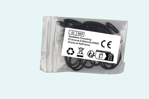 10PCS Bluetooth Headset Earpiece Universal Receiver Clip, 360 Degree Rotate Clamp Holder Earhooks Ear Loop Replacement