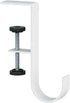 3 Pcs Desk Mount Bag Holder Hook/Clamp-On Backpack Hanger/Headphone Hook Holder/Headset Stand Hanger