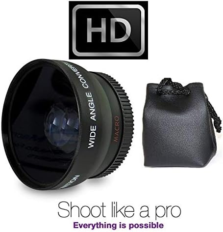 Generic R80 R82 R800 Pro Hi-Def Wide Angle Lens with Macro for Canon VIXIA HF