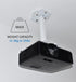 Quick Mount Quick Magnetic Projector Mount, Compatible with Most Ceiling Wall Projector mounts (YiePhiot, WALI, VIVO