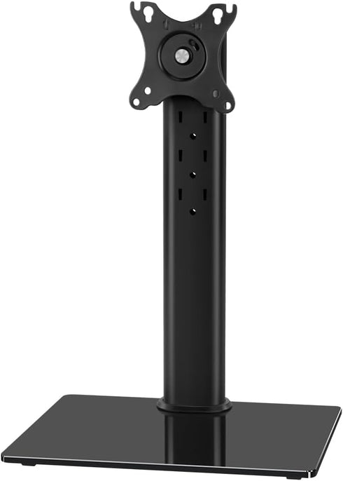 KKTONER Single Computer Monitor Stands Full Motion Swivel Free Standing Desk Vesa Mount