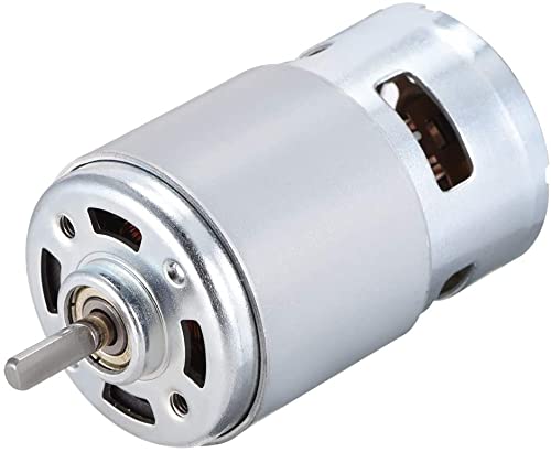 Generic XYWHPGV DC Motor 12V 6000RPM Electric Motor D Profile Shaft for RC