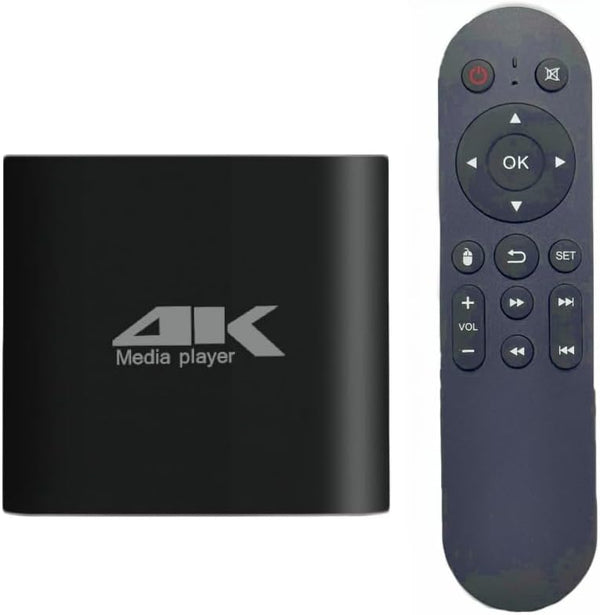 COSOWELL 4K Media Player for USB Drive & MicroSD, Ultra HD Digital Signage