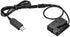 Andoer DR-E8 Dummy Battery - DC Power Bank USB Adapter Cable Replacement for Canon EOS DSLR Cameras