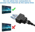 Generic 1 2 RJ45 to Ways Female Splitter Ethernet Network Cable Double Connector Adapter Ports Coupler for Laptop