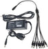 GreatPowerDirect DC 12V 5A Power Supply Adapter +8 Split Power Cable for CCTV