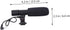Gadpiparty Filmmakers Professional Interview Microphone for Camcorder and DSLR Wide Compatibility Durable Design