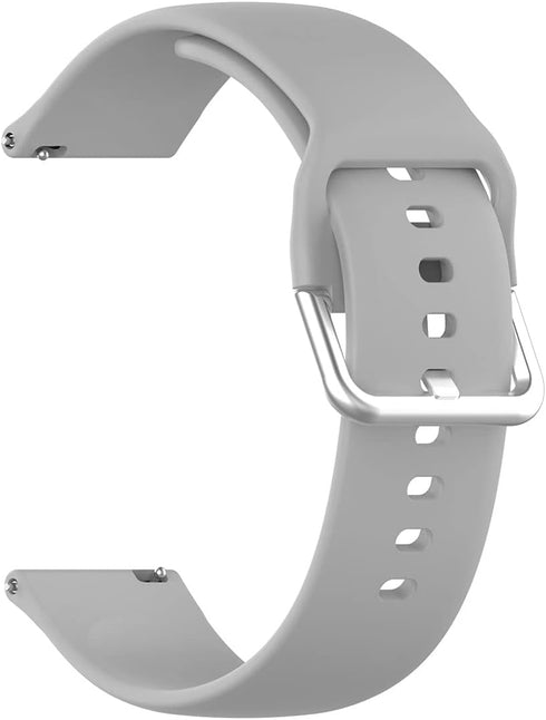 E ECSEM Bands for SKG V9 Pro Smartwatch, Soft Silicone Waterproof Adjustable Sport Watch Strap for Men and Women