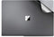 XSKN Pure Color Full Body Bubble Free Vinyl Decal Sticker Cover for Microsoft Surface 1 2 3 4 Model (Space Gray, 13.5