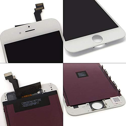Screen Replacement LCD Digitizer Assembly for iPhone 6 Plus (5.5 Inch) (A1522, A1524, A1593) White