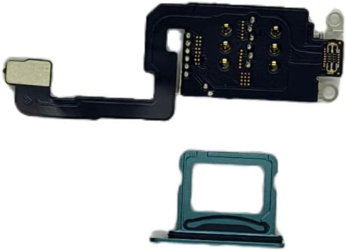16 Dual Sim Reader and Sim Tray Compatible with iPhone Green