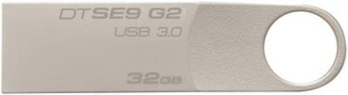 Kingston 32 SE9 G2 3.0 (DTSE9G2/32GB), GB DataTraveler USB Flash Drive Silver