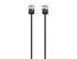 Monoprice Cat6 Ethernet Patch Cable - Snagless, 1 Feet, 550MHz, UTP, 32AWG, Black - Micro SlimRun Series