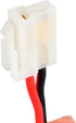 UAYESOK Mobile Transceiver Car Charger Cable - 12V DC Power Cigarette Lighter with LED Lights for Kenwood Icom