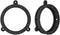 Rear Door Speaker Adapter Spacer Rings, Fits 2008-2014 Subaru Impreza - SAK032_55, 1 Pair