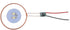Taidacent 70mm 5V Input Long Distance Wireless LED Coil Inductive Coil Desk Lamp Wireless Charging Module