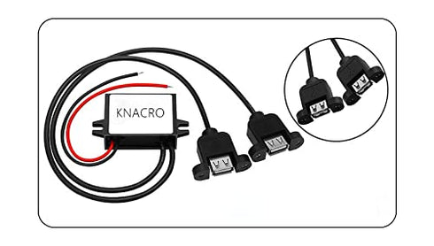 DC-DC 9V 12V 24V 36V Power Supply Module, Mini USB Step-Down Converter with Over-Temperature Protection