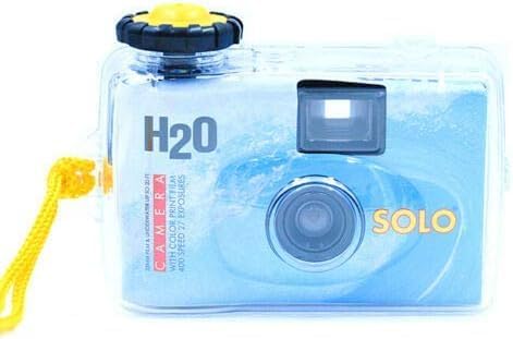 Solo H2O 35mm Single Use Underwater Camera with 400ASA 27 Exposure Film