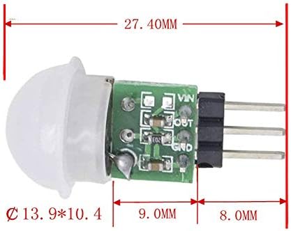 5PCS HC-SR312 AM312 Mini Pyroelectric Infrared PIR Human Sensor Module for Arduino Raspberry Pi