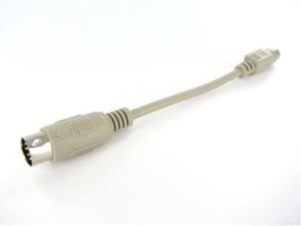 5-Pin DIN-Male AT to 6-Pin Mini DIN-Female PS/2 Keyboard Adapter, PS2 KB-ATM-PS2F-6I