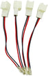 4 Pack Speaker Wire Harness Adapter for Nissan 2004-2021, Infiniti 2006-2018 Car Speaker Connector