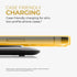 HALO Black Wireless Charging Pad - Fast and Elegant Design