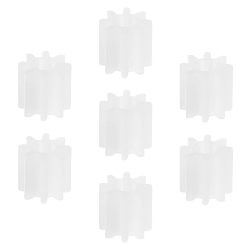 50pcs 8 082A Othmro Plastic Gears Teeth Model Reduction Gear Plastic Worm Gears for RC Car Robot Motor