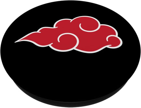 Red Cloud Anime Style Japanese Manga Comic Pattern PopSockets Standard PopGrip