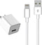 MFi Certified iPhone Charger Travel Home Wall Charger and Charging Cable for iPhone 14, 13, 12, 11, SE, X, 8