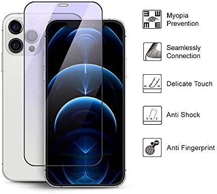 IceSword Anti Blue Light Screen Protector for iPhone 14 Plus/13 Pro Max (6.7") - 2022 Shatterproof 9H Tempered Glass,