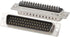 Fielect D-sub Connector DB44 Female Socket - 44-pin 3-Row High Density Port Terminal Breakout for Mechanical Equipment