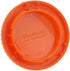 Fotodiox Orange Designer Body Cap for Nikon F-Mount Cameras Compatibility
