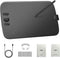 UGEE M808 Graphics Drawing Tablet, 10x6.25 inch Ultra Thin with 8 Shortcut Keys, Battery-Free Stylus for Digital Drawing