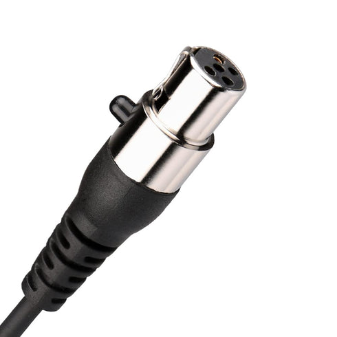 2-Pin to 5-Pin Coil Cord Cable for Motorola Two Way Handheld Walkie Talkie and Radio Headsets